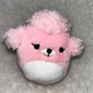 Squishmallows Squishville 2.5" Pink Poodle Mini Dog Puppy Chloe